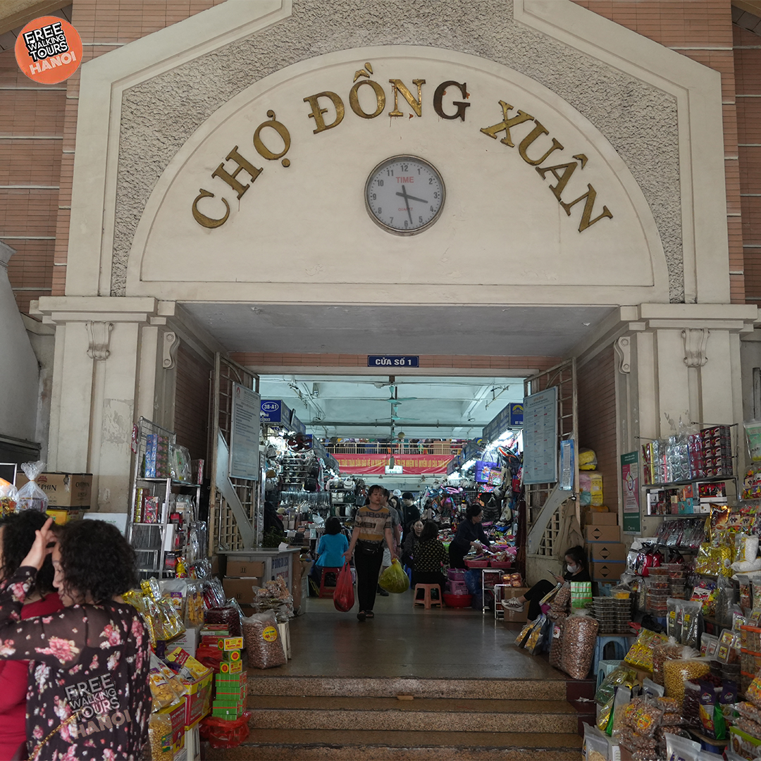 Main gate of market