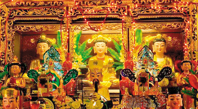 The Historic Kieu Lady Temple in Hanoi