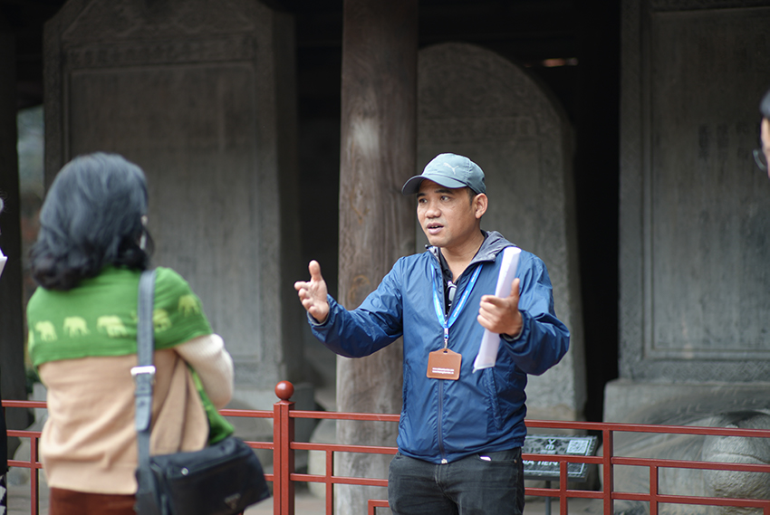 The Historic Temple of Literature and Its Stone Stelae in Hanoi
