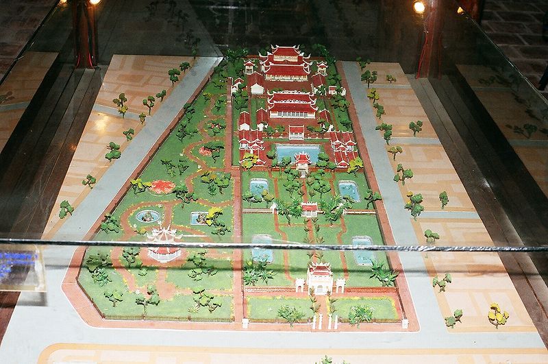 The Temple of Literature in Hanoi