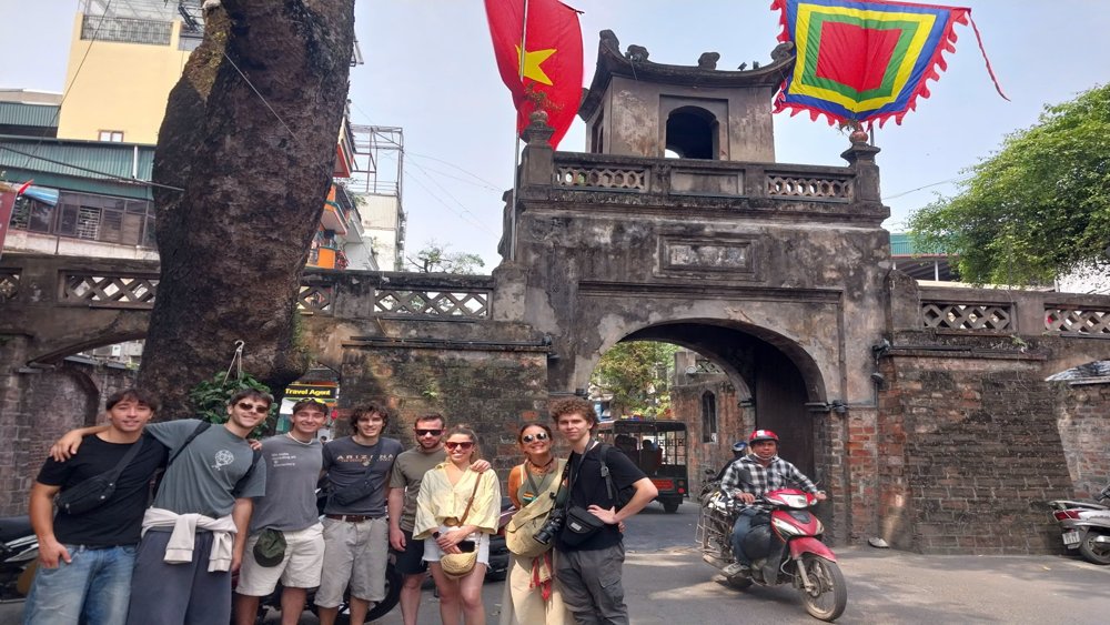 Mario & Cesar Exploring Hanoi Old Quarter | Hanoi Free Walking Tour