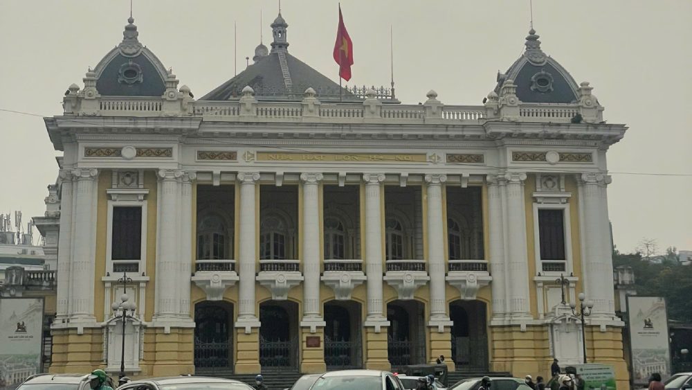 hanoi opera house landmark in the french quarter